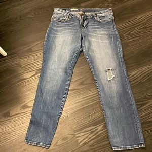 KUT FROM THE CLOTH CATHERINE BOYFRIEND. SIZE 12, 27” inseam